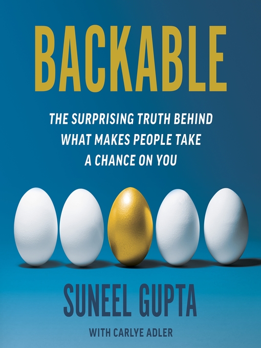 Title details for Backable by Suneel Gupta - Available